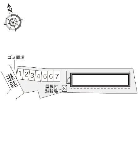 ★手数料０円★足柄上郡松田町松田庶子　月極駐車場（LP）